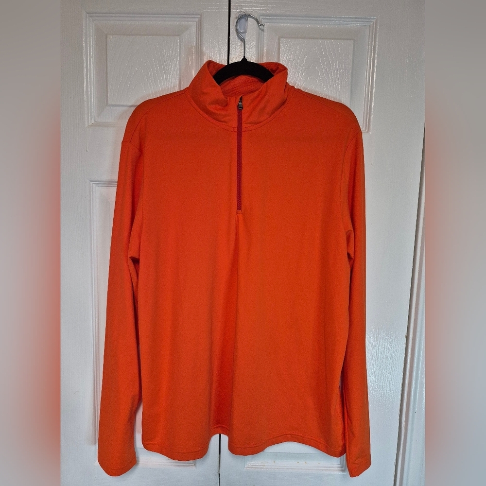 U.S. Polo Assn. Men's Orange Polo Shirt - Picture 4 of 6